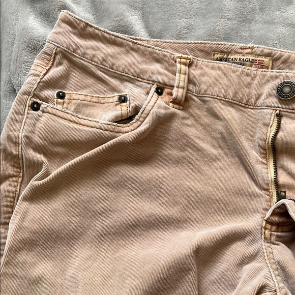 American Eagle Outfitters Women's Size 14 Light Tan Corduroy Pants - Picture 6 of 6